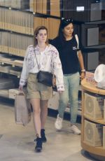 EMMA WATSON and NUPUR SHARMA on Holiday in Barcelona 06/01/2022