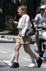EMMA WATSON and NUPUR SHARMA on Holiday in Barcelona 06/01/2022
