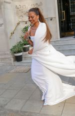 EMMA WEYMOUTH Leaves Christian Louboutin Dinner in London 06/15/2022