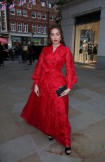 FATIMA ALMOMEN Arrives at Tiffany: Vision and Virtuosity Exhibition at Saatchi Gallery in London 06/09/2022