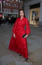FATIMA ALMOMEN Arrives at Tiffany: Vision and Virtuosity Exhibition at Saatchi Gallery in London 06/09/2022