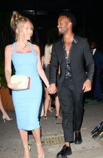 FAYE WINTER and Teddy Soares Arrives at Amazonico in London 06/11/2022