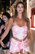FERNE MCCANN and DANIELLE ARMSTRONG Night Out in Mykonos 06/03/2022