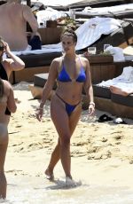 FERNE MCCANN, DANIELLE ARMSTRONG and CHARLENE COOPER in Bikinis at a Beach in Mykonos 06/03/2022