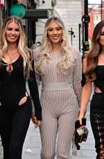 FRANKIE< DEMI and CHLOE SIMS Out for Brunch at MNKY House in London 06/25/2022