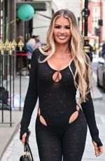 FRANKIE< DEMI and CHLOE SIMS Out for Brunch at MNKY House in London 06/25/2022