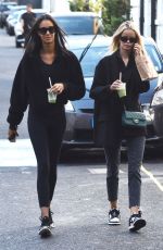FRIDA AASEN Out Shopping with a Friend in London 06/20/2022