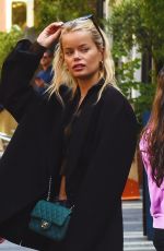 FRIDA AASEN Out Shopping with a Friend in London 06/20/2022