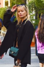 FRIDA AASEN Out Shopping with a Friend in London 06/20/2022