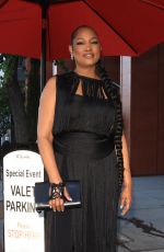 GARCELLE BEAUVAIS Arrives at Herve Leger x Law Roach Collection Launch Party in Hollywood 06/15/2022