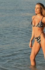 GEORGIA HARRISON in Bikini at a Beach in Mexico 06/07/2022