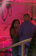 GEORGINA RODRIGUEZ and Cristinao Ronaldo at El Lio Nightclub in Ibiza 06/26/2022