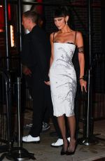 GIGI and BELLA HADID Arrives at Luiz Mattos