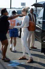 GIGI HADID Arrive at a Heliport in New York 05/30/2022