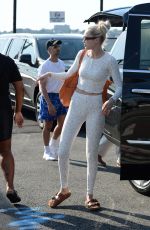GIGI HADID Arrive at a Heliport in New York 05/30/2022