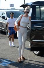 GIGI HADID Arrive at a Heliport in New York 05/30/2022