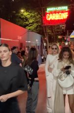 GIGI HADID Leaves Carbone in New York 06/06/2022