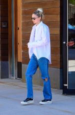 GIGI HADID Out in New York 06/29/2022