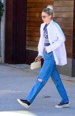 GIGI HADID Out in New York 06/29/2022
