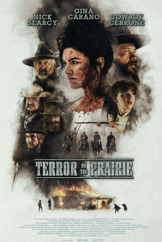 GINA CARAMO – Terror on the Prairie Poster and Trailers, 2022