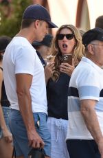 GISELE BUNDCHEN and Tom Brady on Vacation in Portofino 06/29/2022