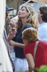 GISELE BUNDCHEN and Tom Brady on Vacation in Portofino 06/29/2022