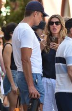 GISELE BUNDCHEN and Tom Brady on Vacation in Portofino 06/29/2022