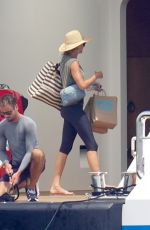 GISELE BUNDCHEN Out in St.Tropez 06/28/2022