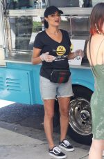 GOLNESSA GG GHARACHEDAGHI and MERCEDES JAVID on the Set of Shahs of Sunset on Robertson Blvd in West Hollywood 06/10/2022