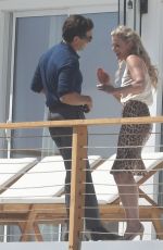 GRETCHEN MOL on the Set of American Gigolo in Malibu 06/25/2022