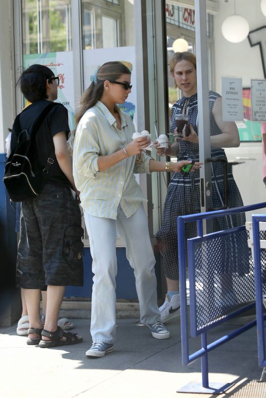 HAILEE STEINFELD and Tommy Dorfman Out for Coffee and Ice Cream in New York 06/06/2022