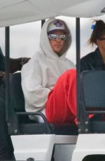 HAILEY and Justin BIEBER at LAX Airport in Los Angeles 06/25/2022
