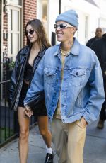HAILEY and Justin BIEBER Heading to Brunch in New York 06/04/2022
