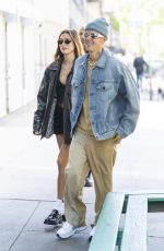 HAILEY and Justin BIEBER Heading to Brunch in New York 06/04/2022