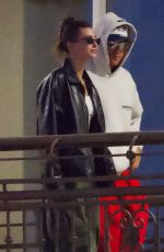 HAILEY and Justin BIEBER Leaves a Sushi Park in West Hollywood 06/25/2022