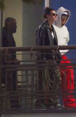 HAILEY and Justin BIEBER Leaves a Sushi Park in West Hollywood 06/25/2022