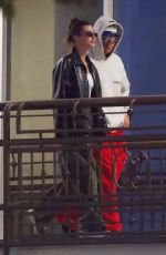 HAILEY and Justin BIEBER Leaves a Sushi Park in West Hollywood 06/25/2022