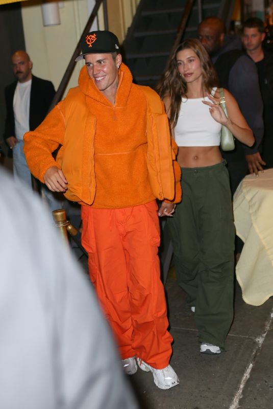 HAILEY and Justin BIEBER Leaves Cipriani in New York 06/03/2022