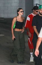 HAILEY and Justin BIEBER Share a Kiss while Checking Out an Office Space in Westwood 06/28/2022