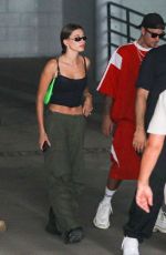 HAILEY and Justin BIEBER Share a Kiss while Checking Out an Office Space in Westwood 06/28/2022
