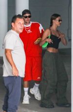 HAILEY and Justin BIEBER Share a Kiss while Checking Out an Office Space in Westwood 06/28/2022