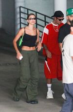 HAILEY and Justin BIEBER Share a Kiss while Checking Out an Office Space in Westwood 06/28/2022