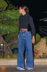 HAILEY BIEBER abnd JUSTINE SKYE Leaves Nobu in Malibu 06/26/2022