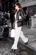 HAILEY BIEBER Arrives at Bond St Sushi in New York 06/02/2022