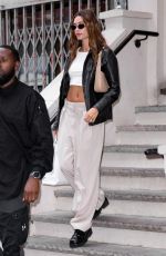 HAILEY BIEBER Arrives at Bond St Sushi in New York 06/02/2022