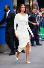 HAILEY BIEBER Arrives at GMA Studio in New York 06/15/2022