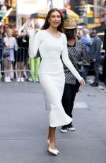 HAILEY BIEBER Arrives at GMA Studio in New York 06/15/2022