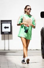 HAILEY BIEBER Out for Solo Brunch in Beverly Hills 06/27/2022