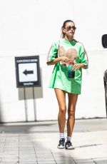 HAILEY BIEBER Out for Solo Brunch in Beverly Hills 06/27/2022