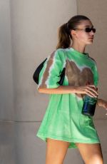 HAILEY BIEBER Out for Solo Brunch in Beverly Hills 06/27/2022